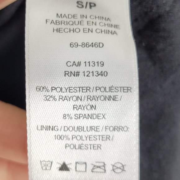 Dynamite Navy Tiered Mini Dress - Picture 4 of 12